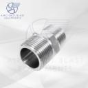 SS HEX NIPPLE 20x15 MM